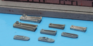 Konvolut Landungsschiffe (8 St.) USA Neptun N 1389xx
